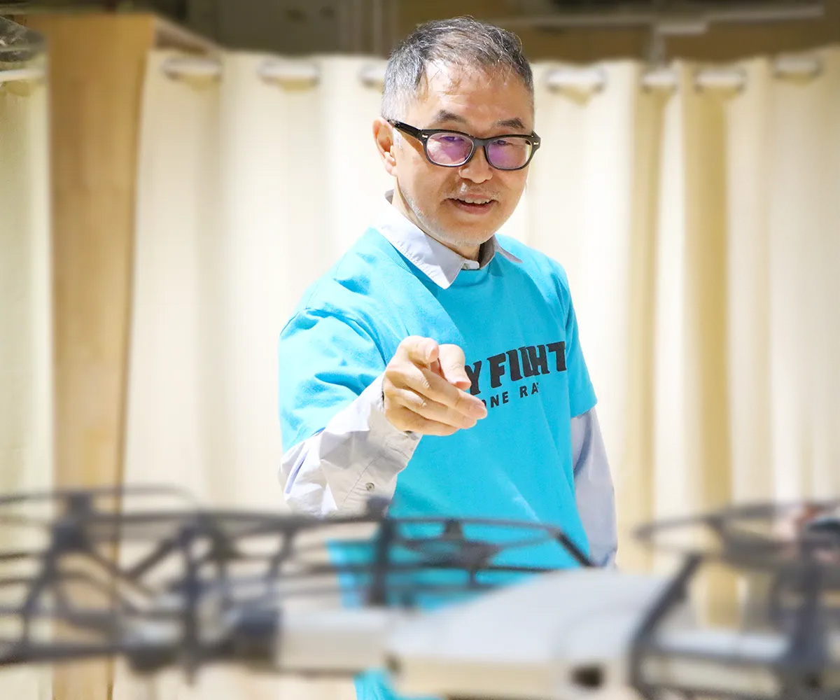 ドローン操作指導